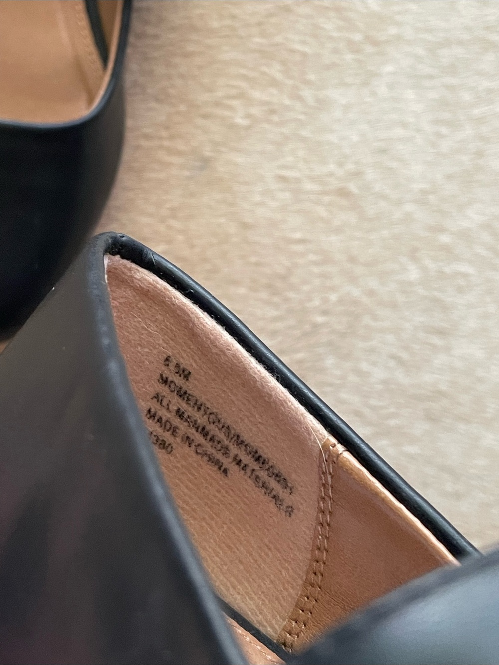 Steve Madden Black Mary Jane Flats - Picture 4 of 5